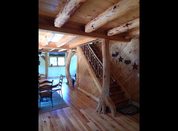 Adirondack timber frames